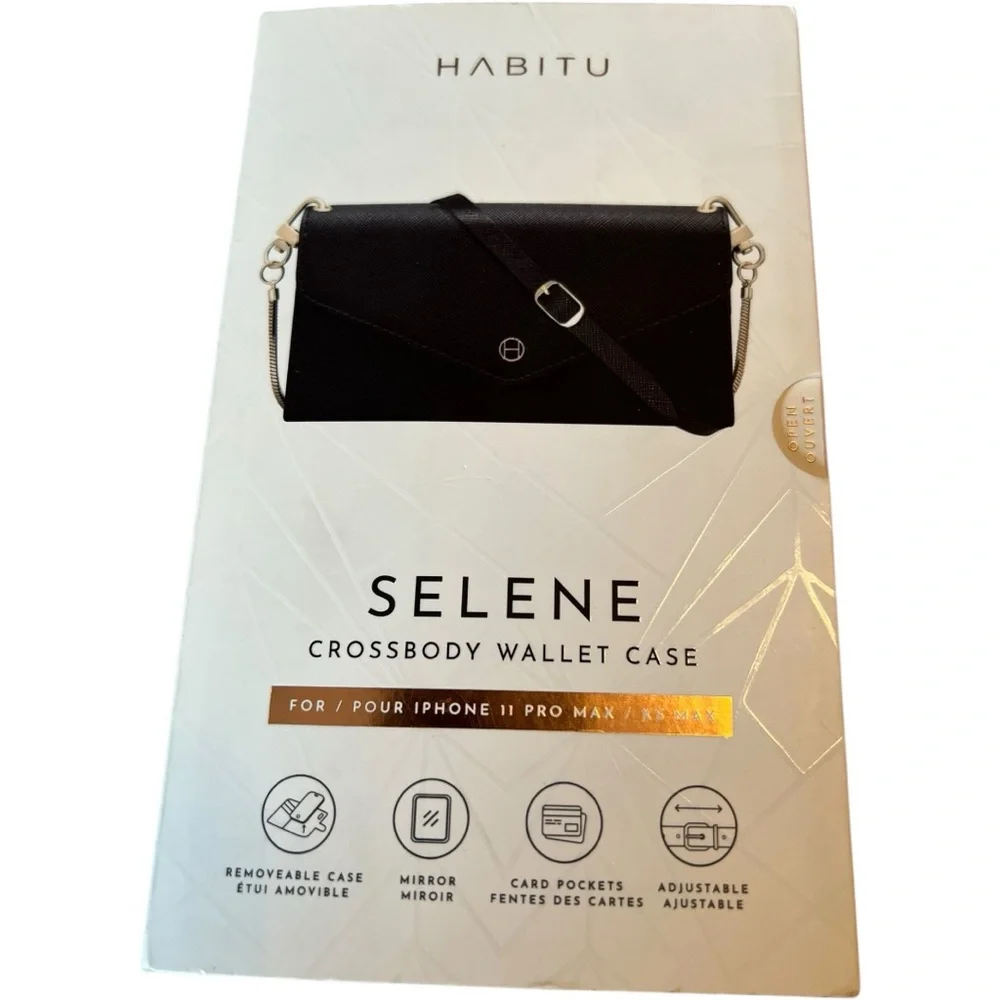 Habitu Selene Crossbody Wallet Phone Case / iPhone 11 Pro Max / XS Max